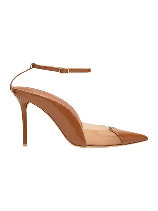 100mm Malia PVC and Patent Leather Pumps 100mm Malia PVC and Patent Leather Pumps