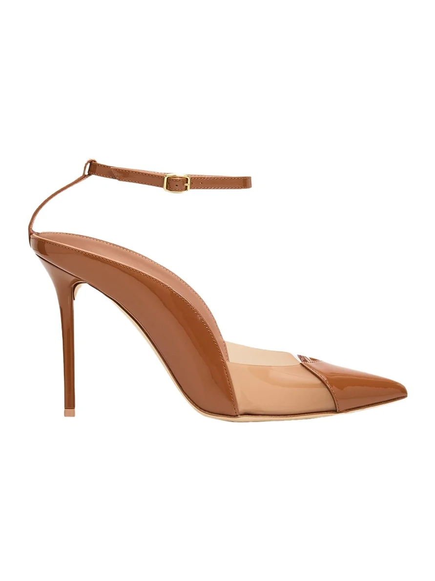 100mm Malia PVC and Patent Leather Pumps 100mm Malia PVC and Patent Leather Pumps