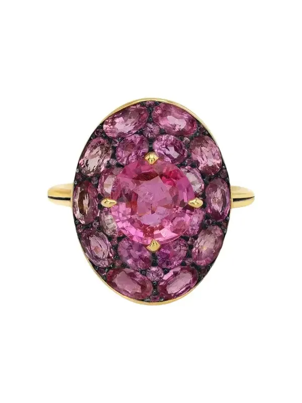 18K Pink Sapphire Ring 18K Pink Sapphire Ring