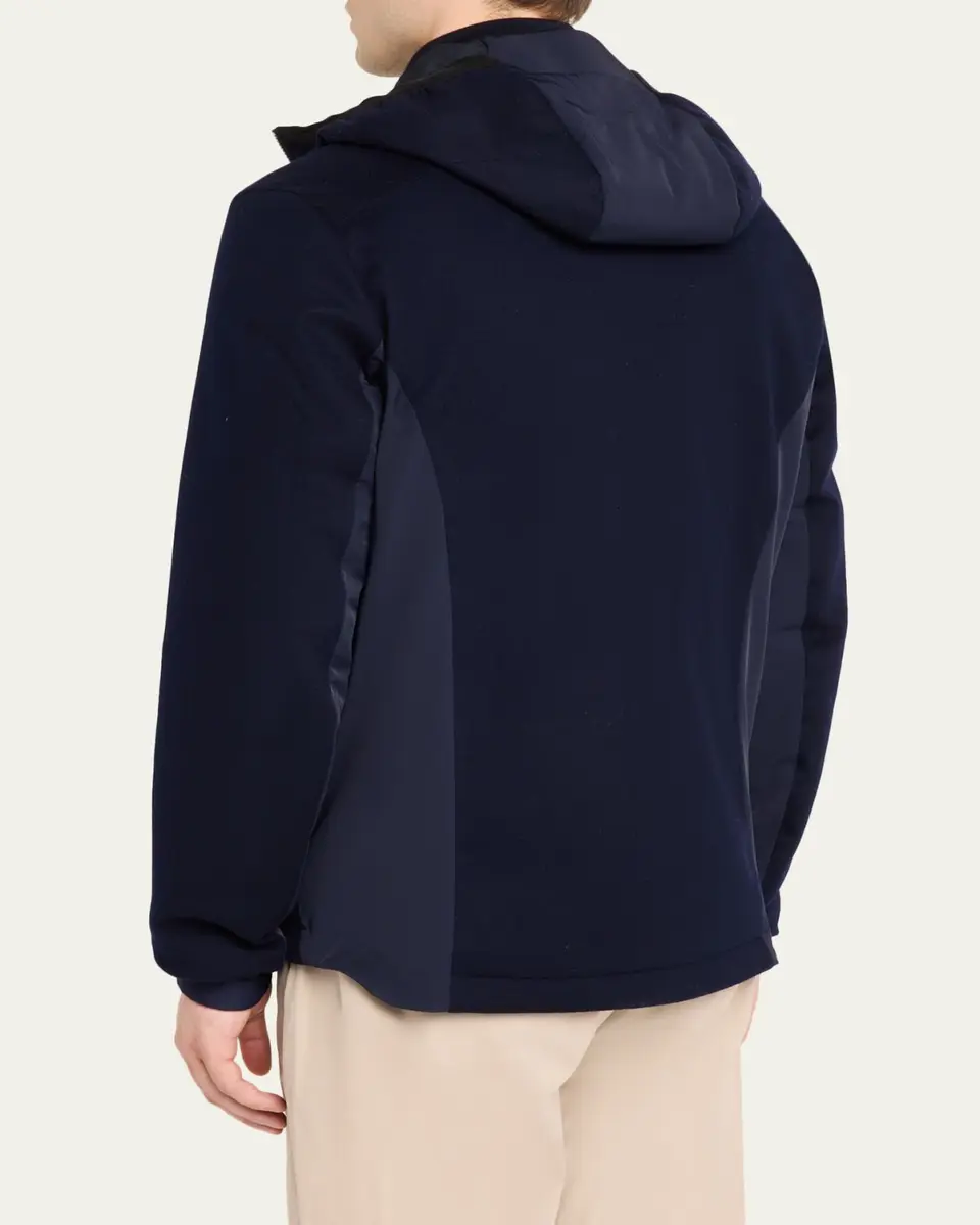 Sease Men's Predator 3.0 Water-Resistant Padded Wool Jacket with Hood | Thumbnail 3 Sease Men's Predator 3.0 Water-Resistant Padded Wool Jacket with Hood | Thumbnail 3