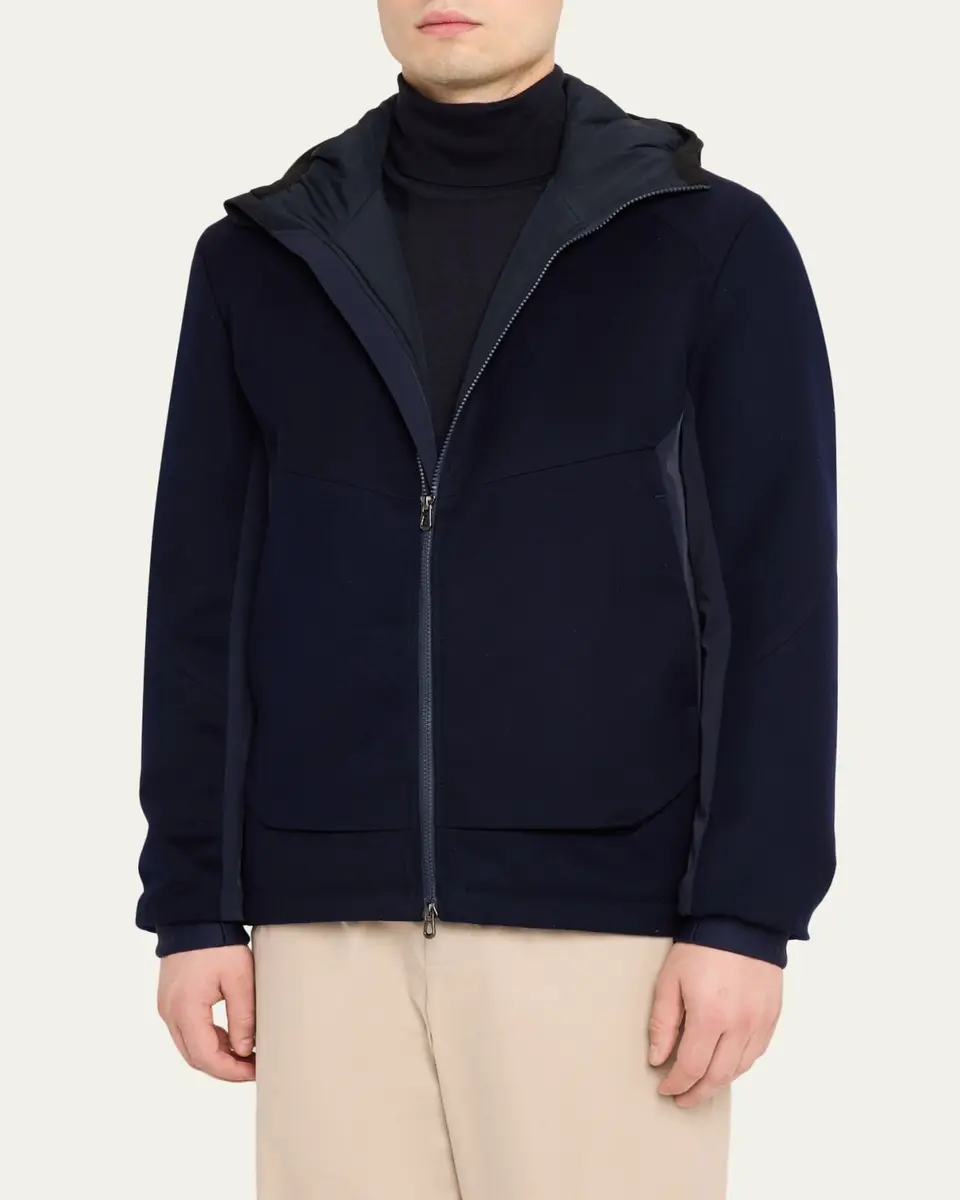 Sease Men's Predator 3.0 Water-Resistant Padded Wool Jacket with Hood | Thumbnail 4 Sease Men's Predator 3.0 Water-Resistant Padded Wool Jacket with Hood | Thumbnail 4