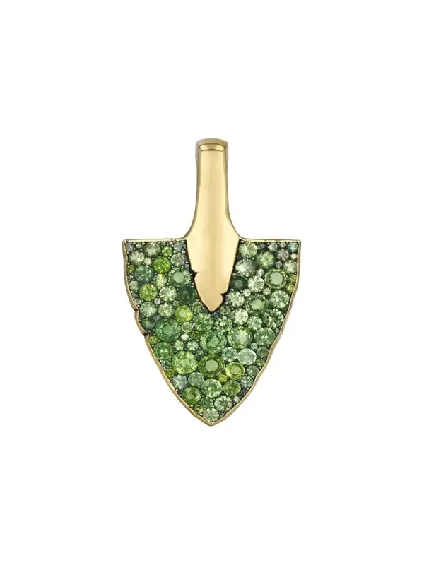 18K Vyv Green Sapphire Pendant 18K Vyv Green Sapphire Pendant