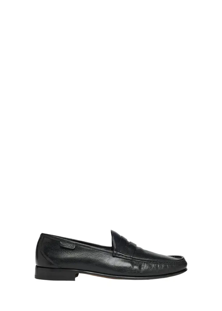 Men's York Grained Leather Penny Loafers Men's York Grained Leather Penny Loafers