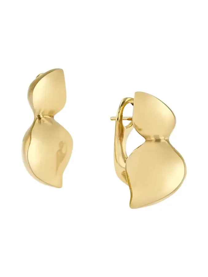 18K Yellow Gold Cayrn Earrings