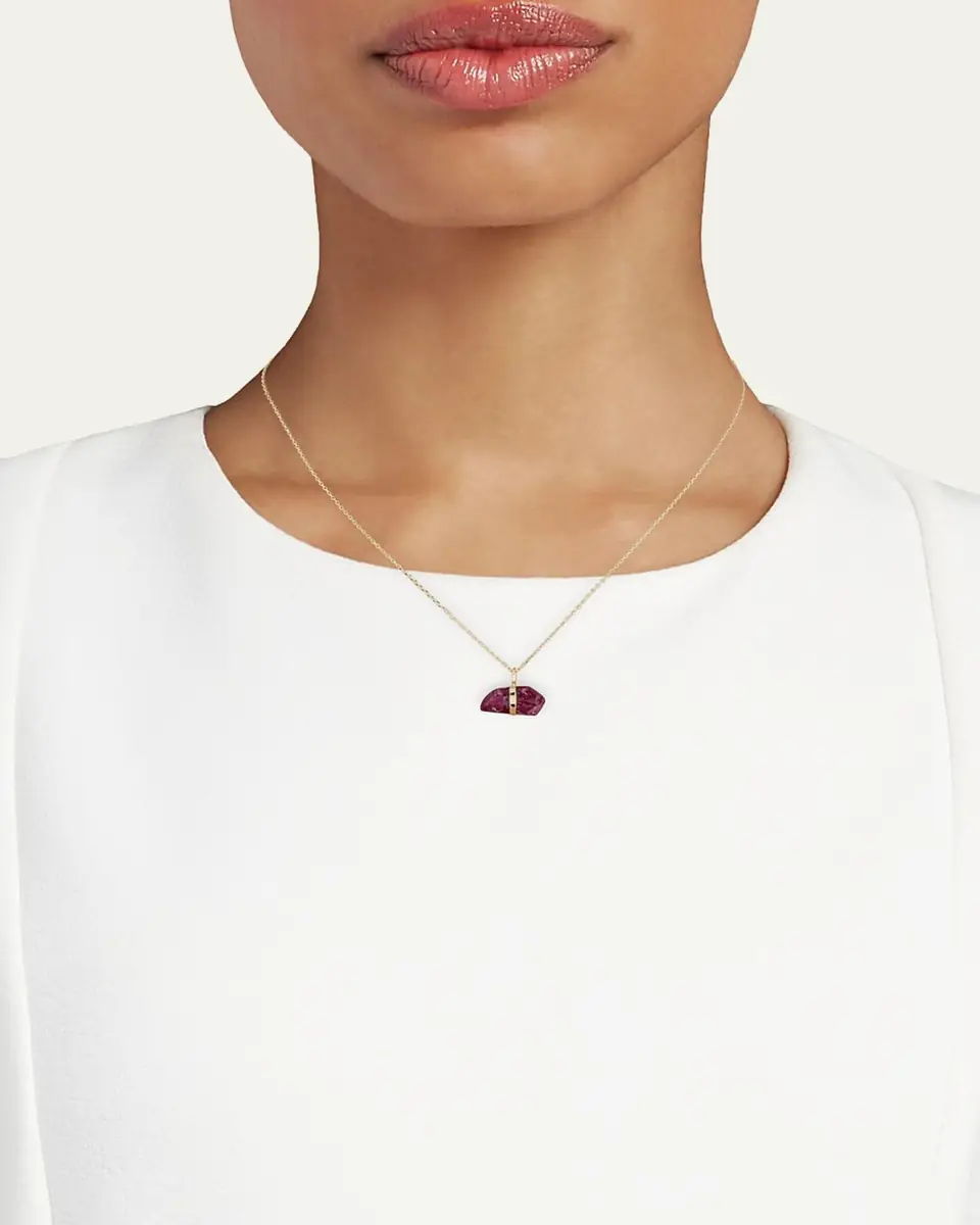 JIA JIA 14K July Birthstone Pendant Necklace | Thumbnail 2