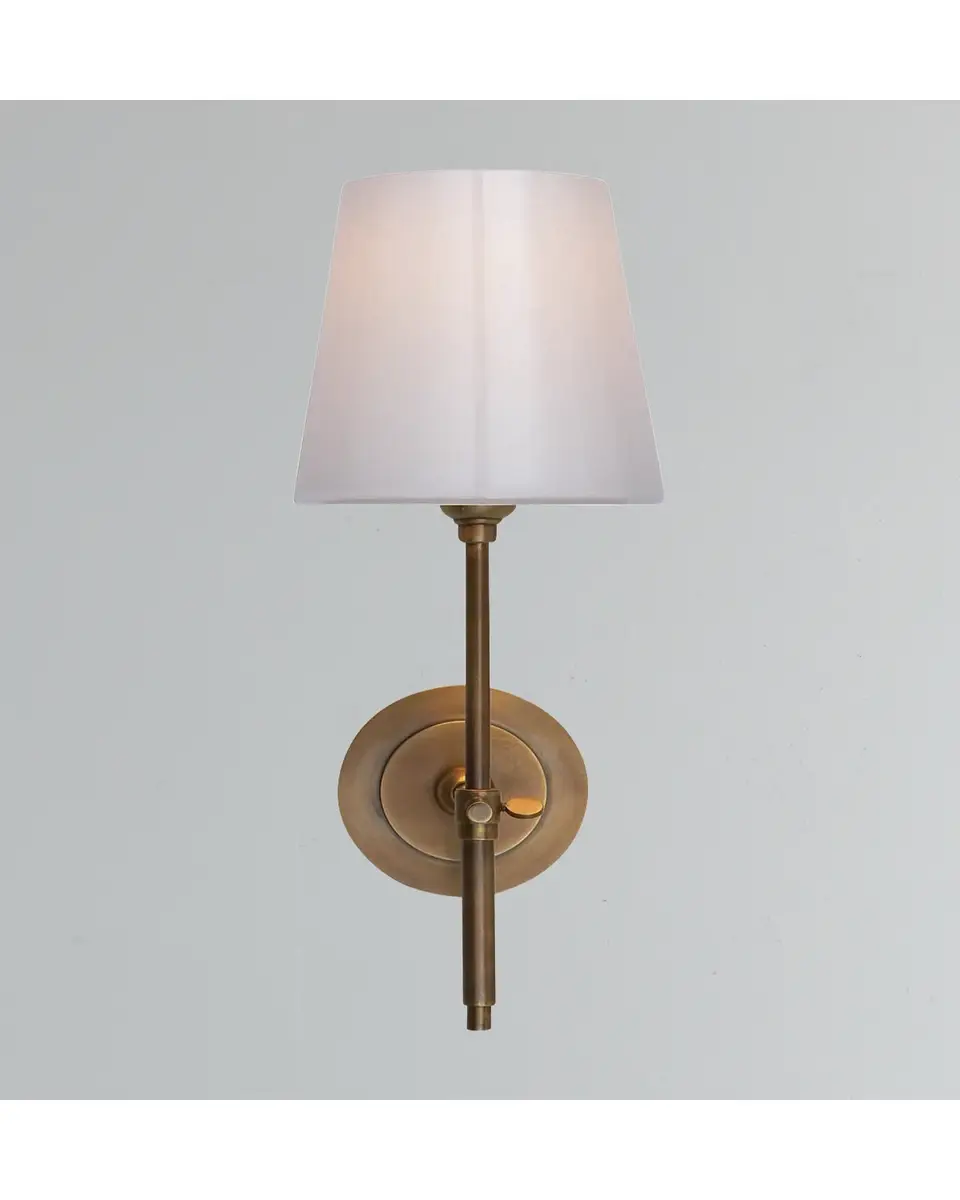 Visual Comfort Signature Bryant Sconce W/White Glass By Thomas O 'Brien | Thumbnail 2 Visual Comfort Signature Bryant Sconce W/White Glass By Thomas O 'Brien | Thumbnail 2