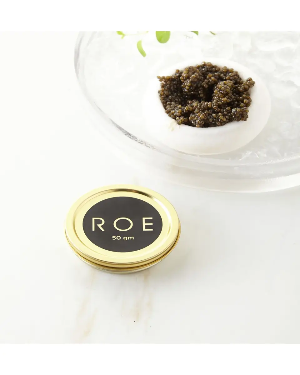 Roe White Sturgeon Caviar, 50gm | Thumbnail 3 Roe White Sturgeon Caviar, 50gm | Thumbnail 3