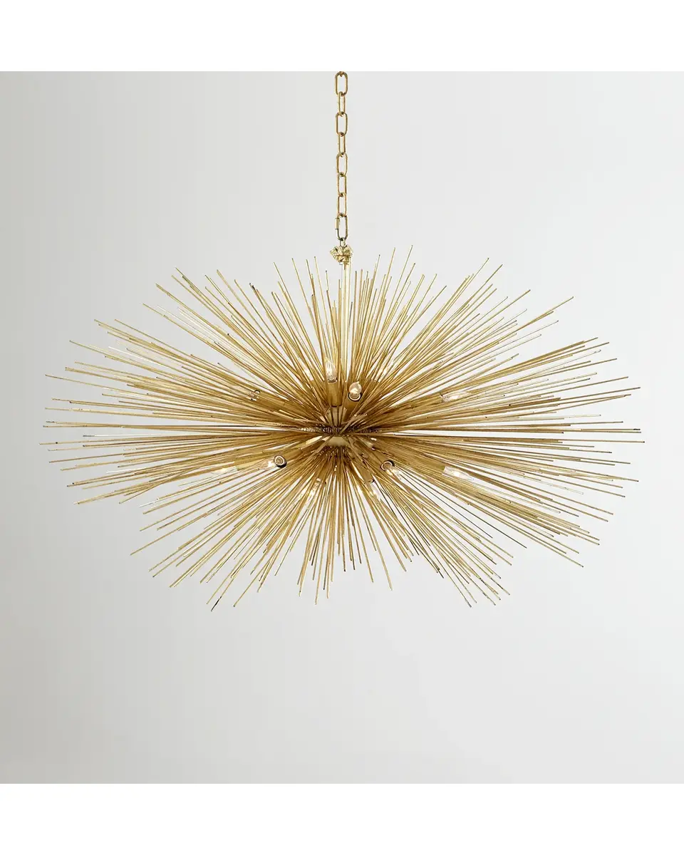 Visual Comfort Signature Strada Medium Oval Chandelier By Kelly Wearstler | Thumbnail 2