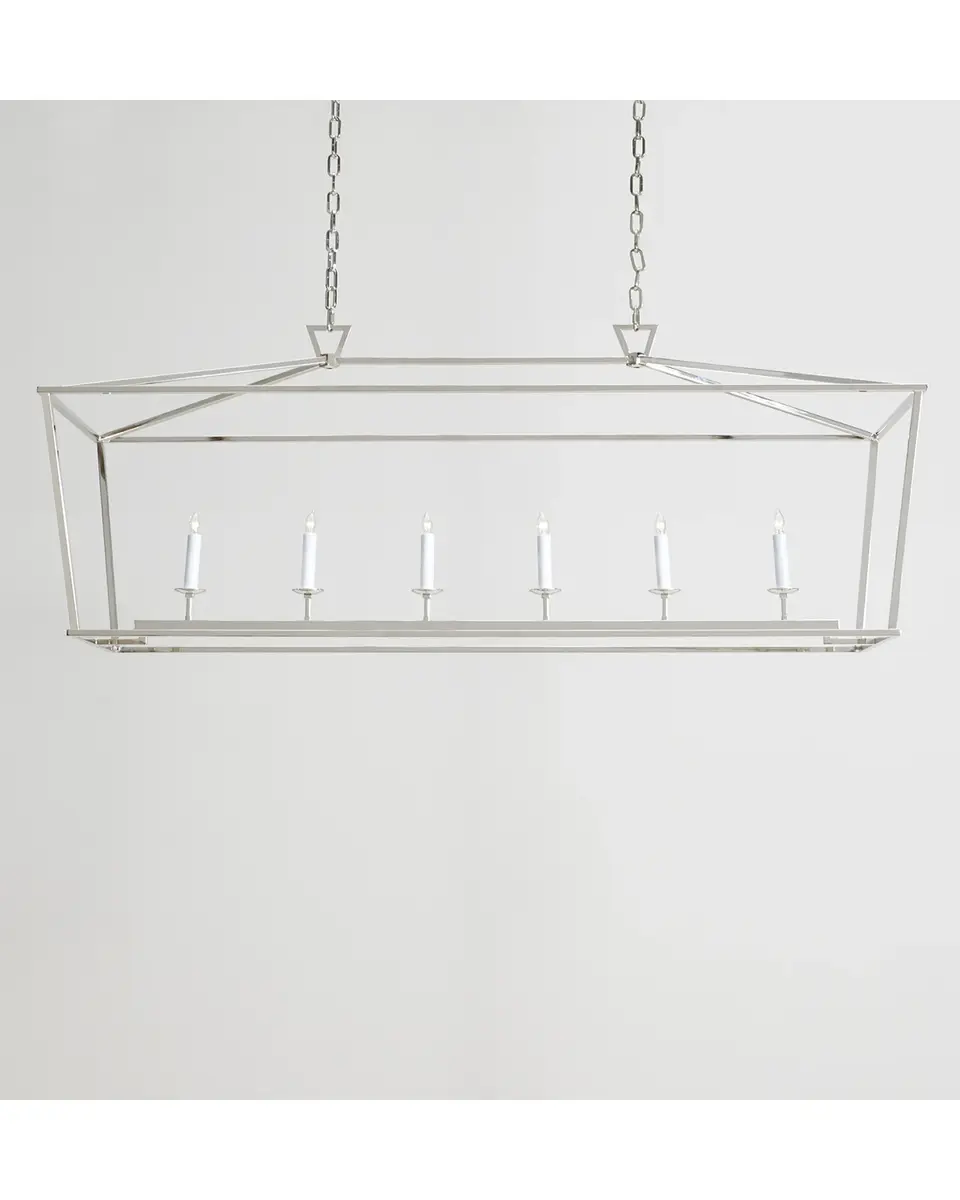 Visual Comfort Signature Darlana Linear Chandelier By Chapman & Myers | Thumbnail 2 Visual Comfort Signature Darlana Linear Chandelier By Chapman & Myers | Thumbnail 2