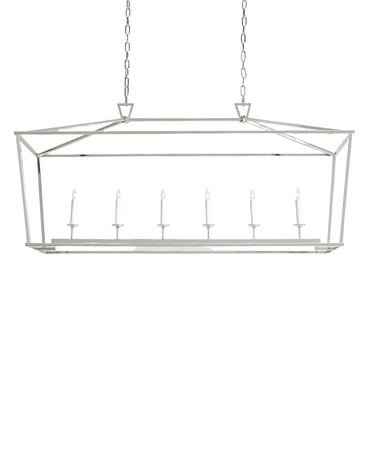 Visual Comfort Signature Darlana Linear Chandelier By Chapman & Myers