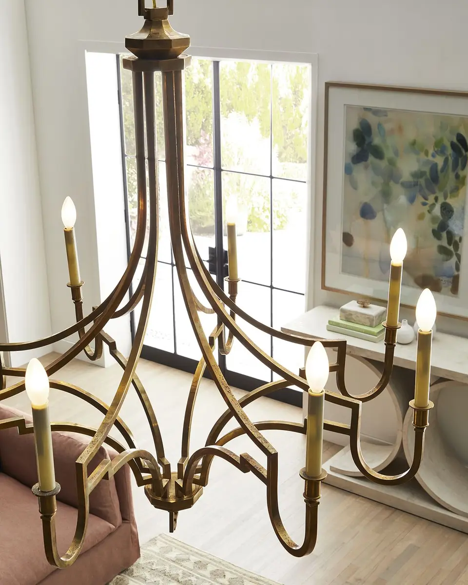 Visual Comfort Signature Lg Mykonos Chandelier By Chapman & Myers | Thumbnail 4 Visual Comfort Signature Lg Mykonos Chandelier By Chapman & Myers | Thumbnail 4
