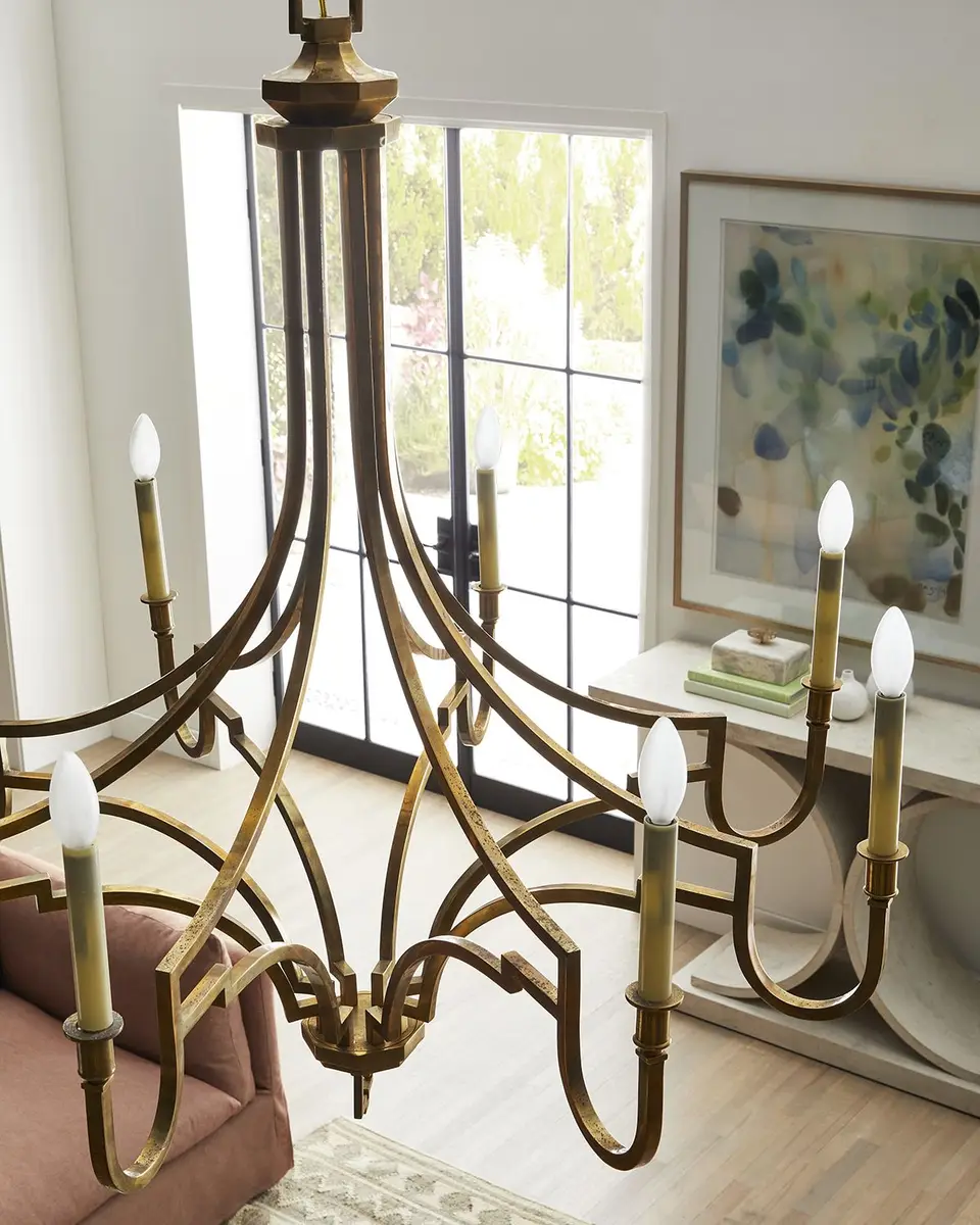 Visual Comfort Signature Lg Mykonos Chandelier By Chapman & Myers | Thumbnail 5 Visual Comfort Signature Lg Mykonos Chandelier By Chapman & Myers | Thumbnail 5