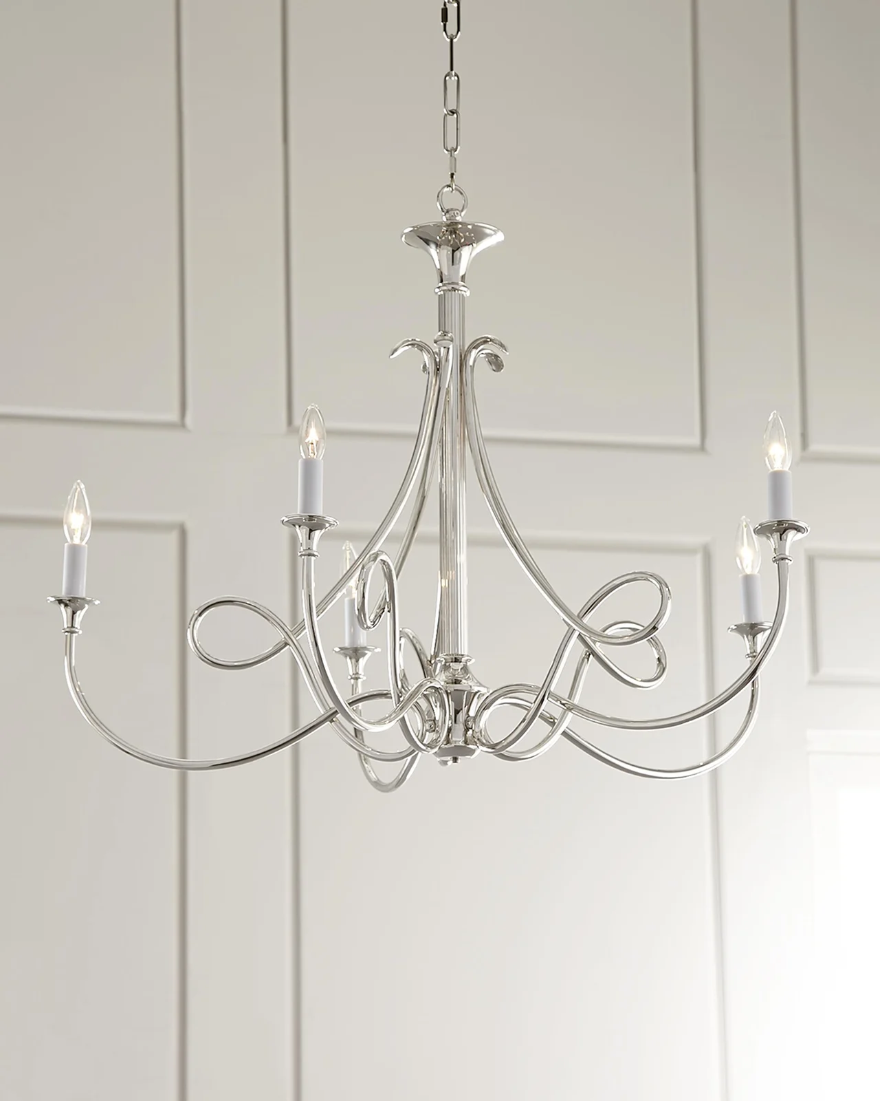 Visual Comfort Signature Double Twist Large Chandelie By Suzanne Kasler