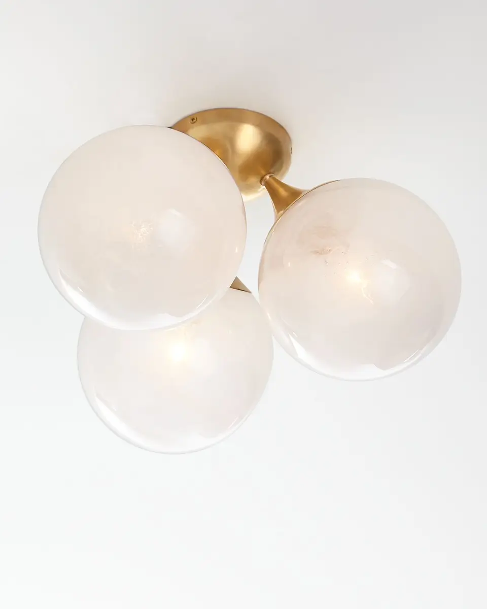 Visual Comfort Signature Cristol Large Triple Flush Mount By AERIN | Thumbnail 2