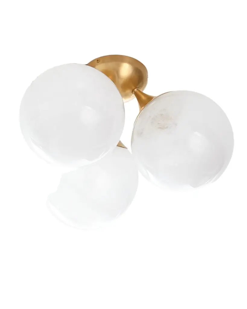 Visual Comfort Signature Cristol Large Triple Flush Mount By AERIN