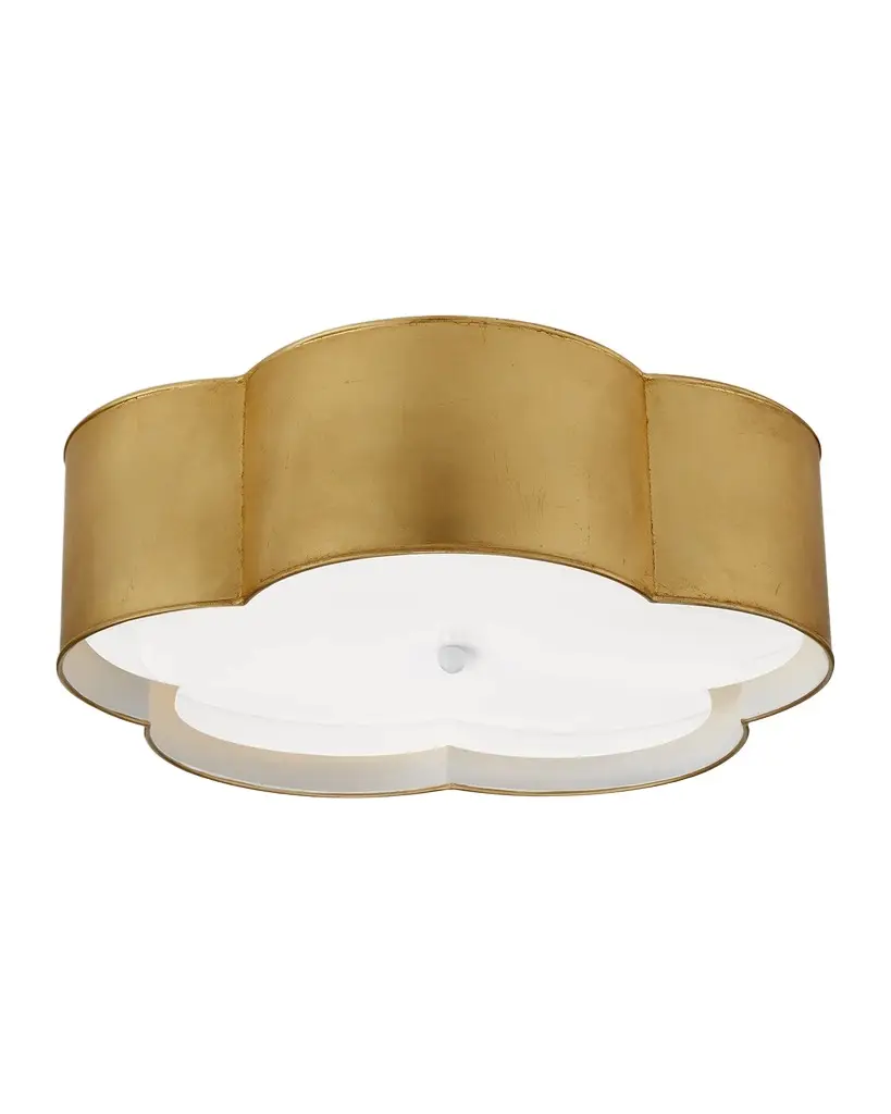 Visual Comfort Signature Bryce Large Flower Flush Mount | Image 1 Visual Comfort Signature Bryce Large Flower Flush Mount | Image 1