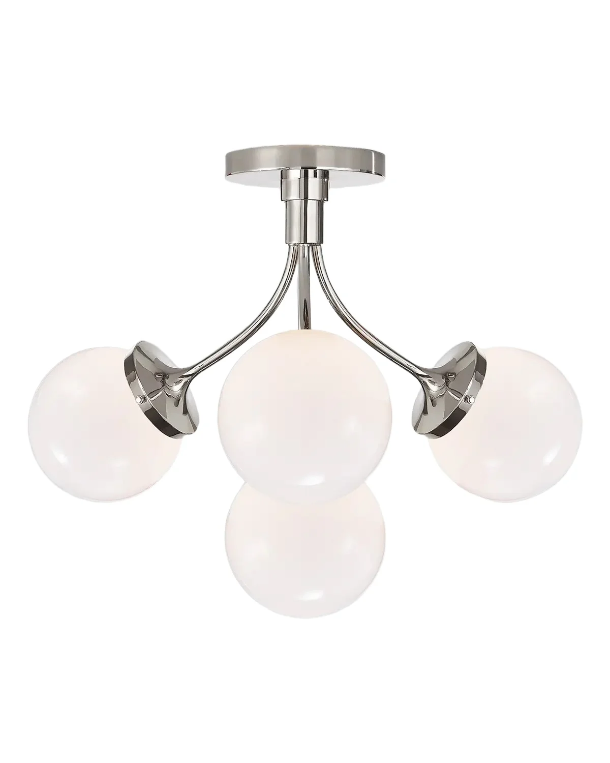 Visual Comfort Signature Prescott Medium Semi Flush Mount