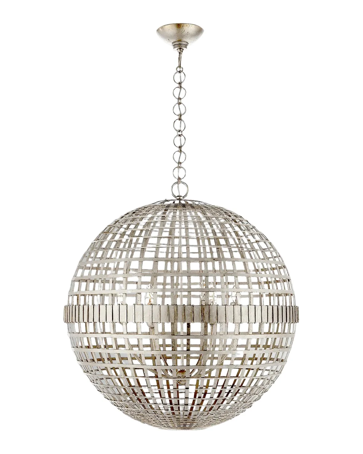 Visual Comfort Signature Mill Large Globe Lantern By AERIN