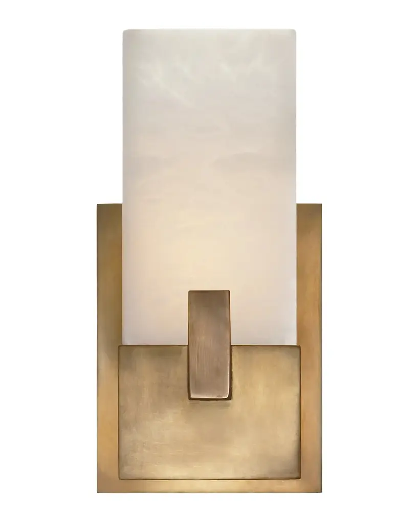 Visual Comfort Signature Covet Short Clip Bath Sconce By Kelly Wearstler