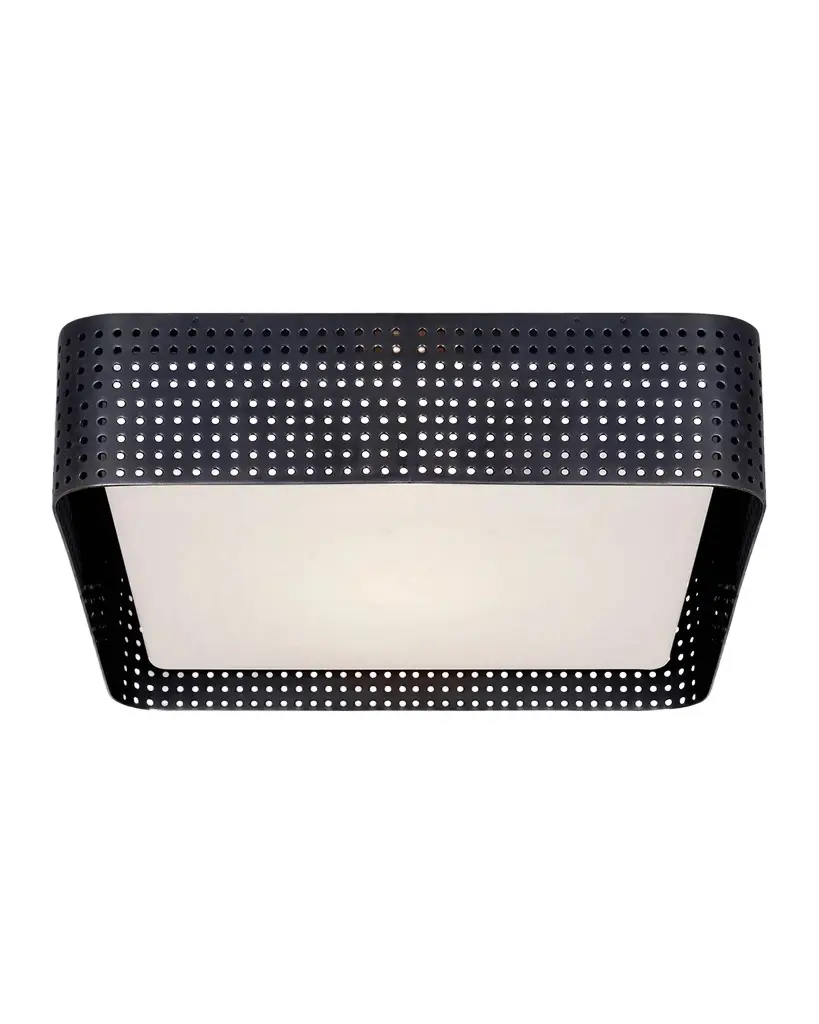 Visual Comfort Signature Precision Large Square Flush Mount By Kelly Wearstler