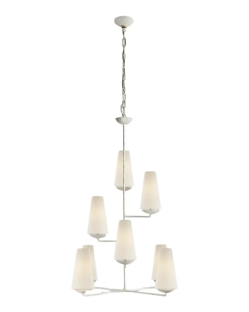 Visual Comfort Signature Fontaine Vertical Chandelier By AERIN