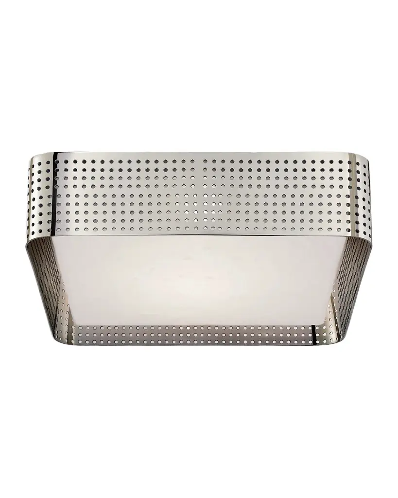 Visual Comfort Signature Precision Large Square Flush Mount By Kelly Wearstler