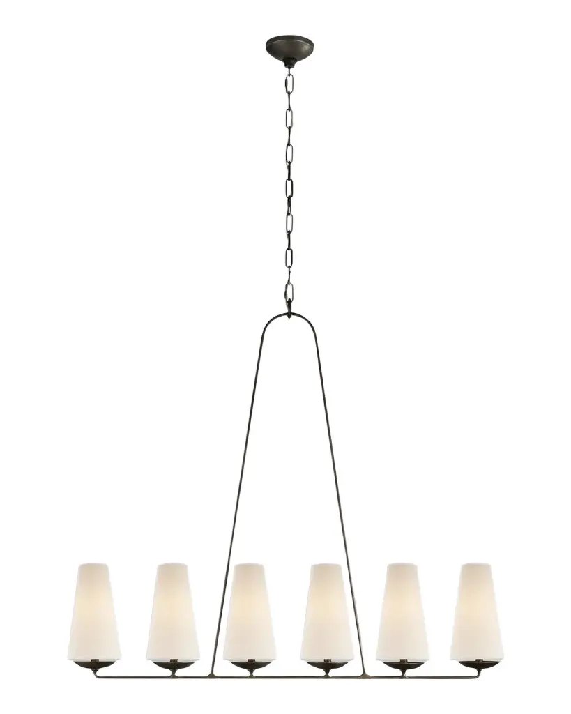 Visual Comfort Signature Fontaine Linear Chandelier By AERIN