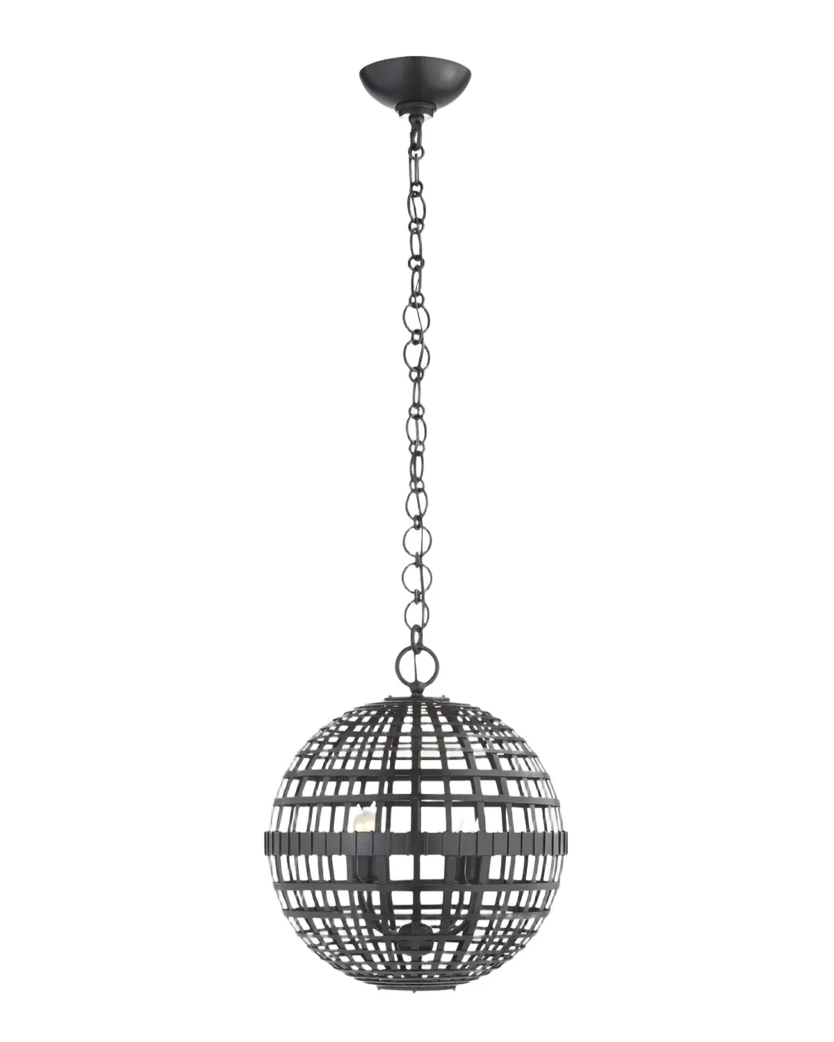 Visual Comfort Signature Mill Small Globe Lantern By AERIN