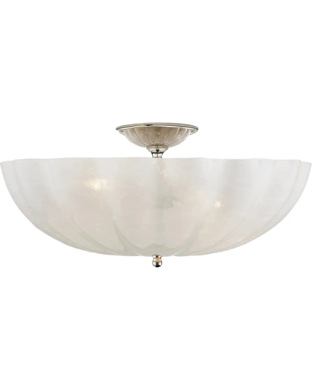 Visual Comfort Signature Rosehill Large Semi Flush Mount By AERIN