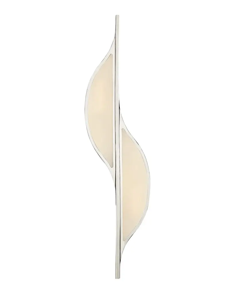 Visual Comfort Signature Avant Large Curved Sconce By Kelly Wearstler