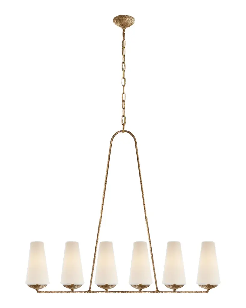 Visual Comfort Signature Fontaine Linear Chandelier By AERIN