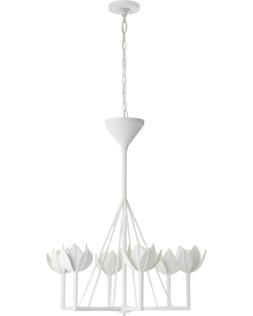 Visual Comfort Signature Alberto Small Single Tier Chandelier By Julie Neill | Image 1 Visual Comfort Signature Alberto Small Single Tier Chandelier By Julie Neill | Image 1
