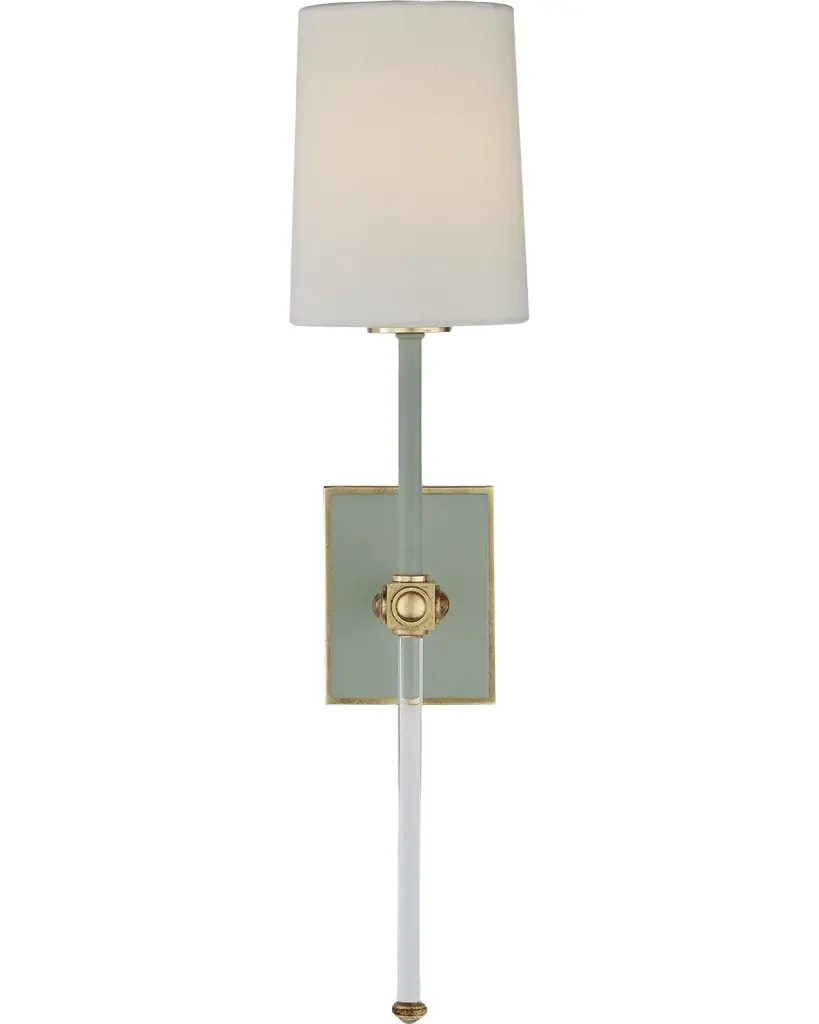 Visual Comfort Signature Lucia Medium Tail Sconce By Julie Neill | Image 1 Visual Comfort Signature Lucia Medium Tail Sconce By Julie Neill | Image 1