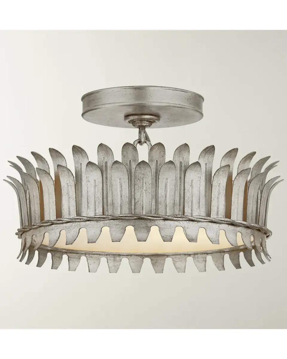 Visual Comfort Signature Leslie 12 Semi-Flush By Suzanne Kasler | Thumbnail 2