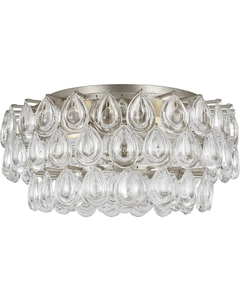 Visual Comfort Signature Liscia Medium Flush Mount By AERIN