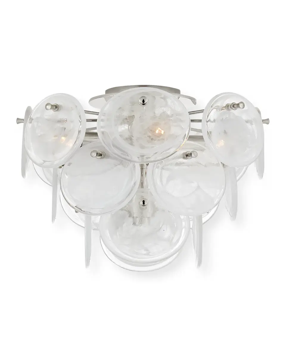 Visual Comfort Signature Loire Medium Tiered Flush Mount By AERIN | Thumbnail 2 Visual Comfort Signature Loire Medium Tiered Flush Mount By AERIN | Thumbnail 2
