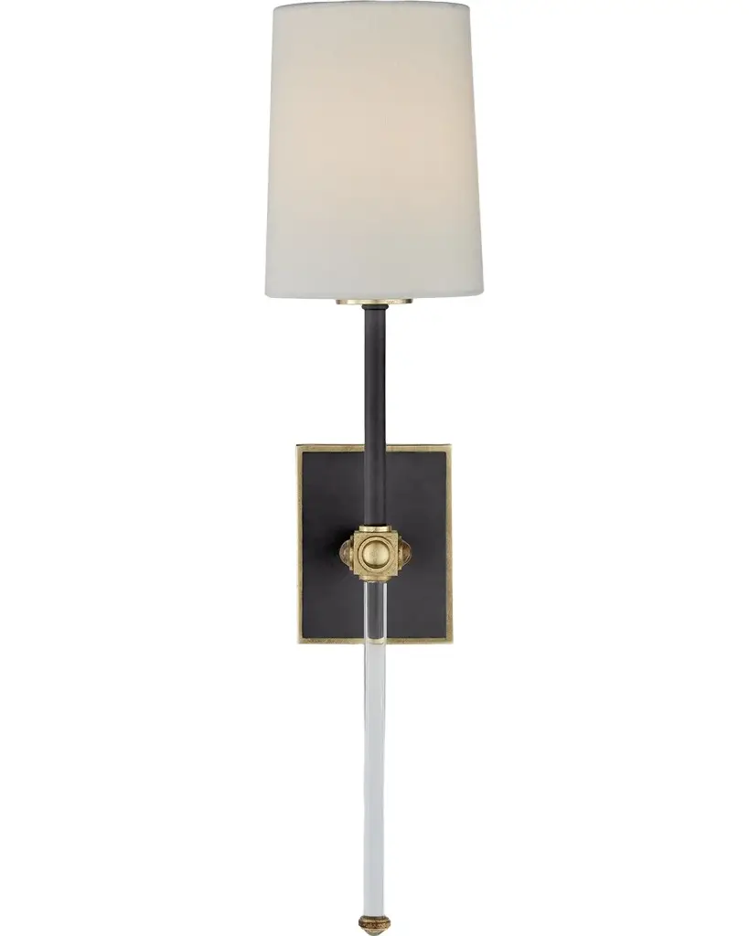 Visual Comfort Signature Lucia Medium Tail Sconce By Julie Neill | Image 1 Visual Comfort Signature Lucia Medium Tail Sconce By Julie Neill | Image 1