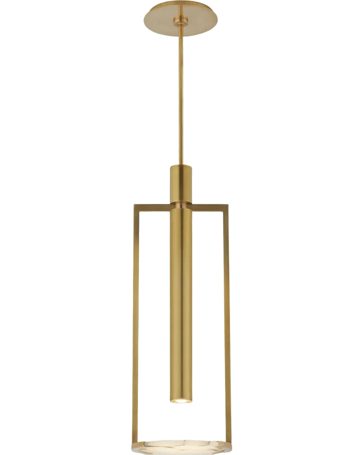Visual Comfort Signature Melange Medium Floating Disc Pendant By Kelly Wearstler