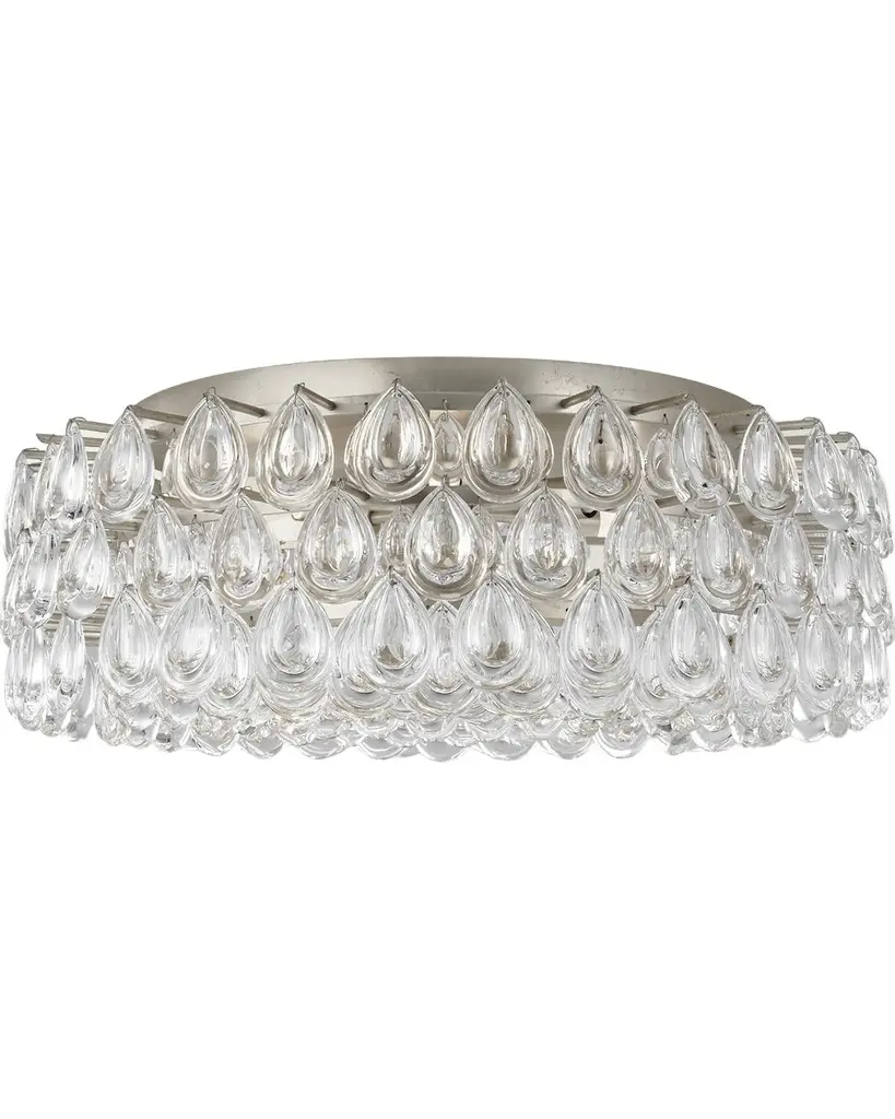 Visual Comfort Signature Liscia Large Flush Mount By AERIN