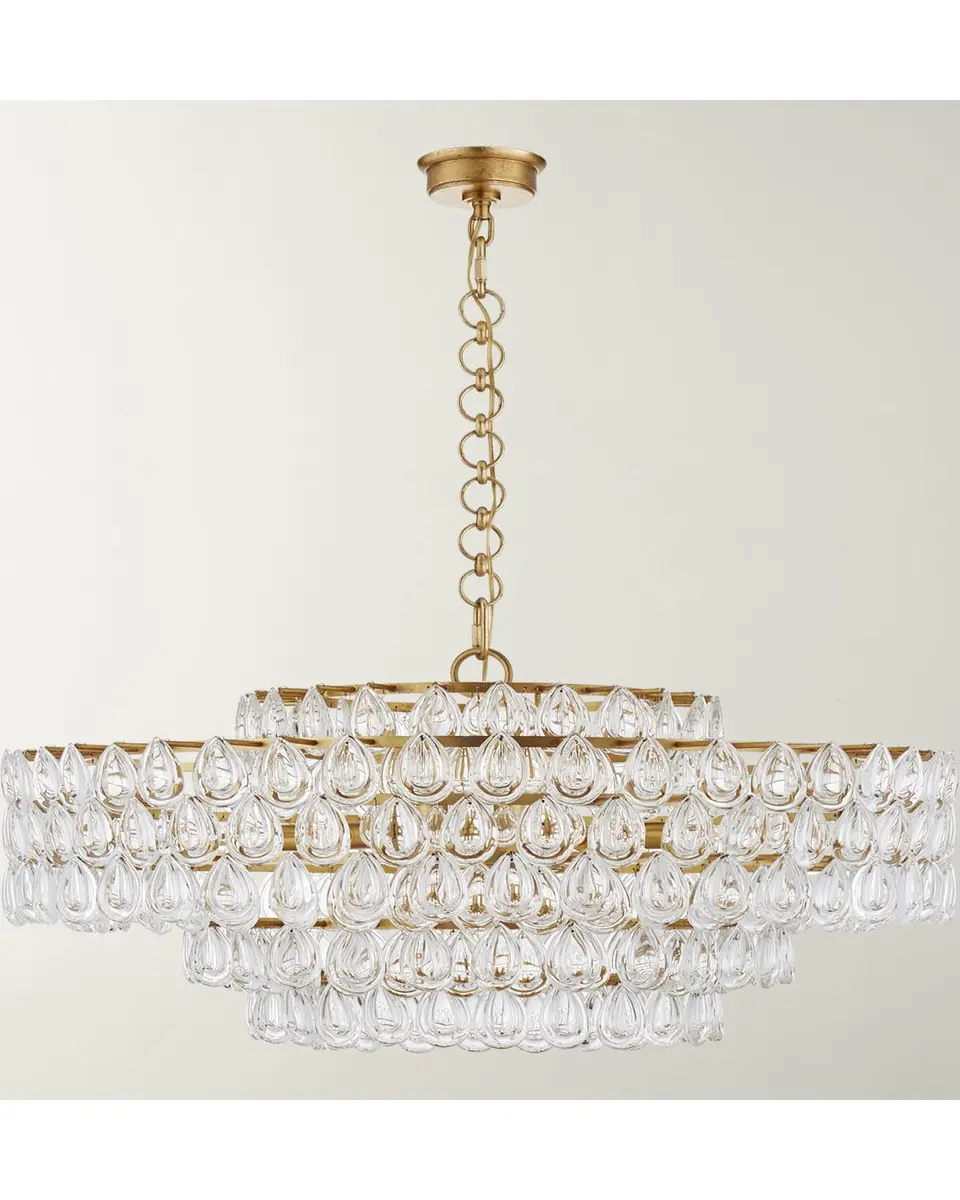 Visual Comfort Signature Liscia Large Chandelier By AERIN | Thumbnail 2 Visual Comfort Signature Liscia Large Chandelier By AERIN | Thumbnail 2