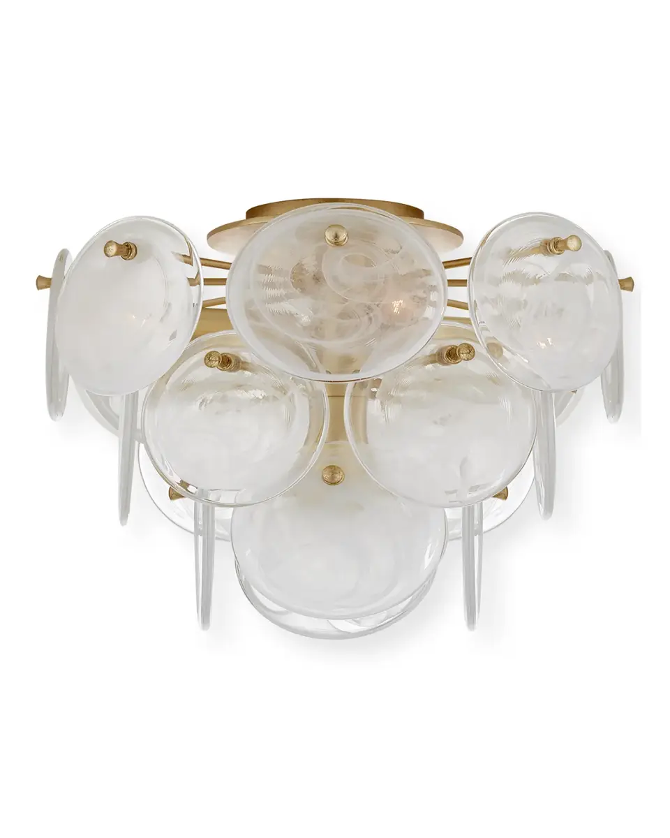 Visual Comfort Signature Loire Medium Tiered Flush Mount By AERIN | Thumbnail 2 Visual Comfort Signature Loire Medium Tiered Flush Mount By AERIN | Thumbnail 2