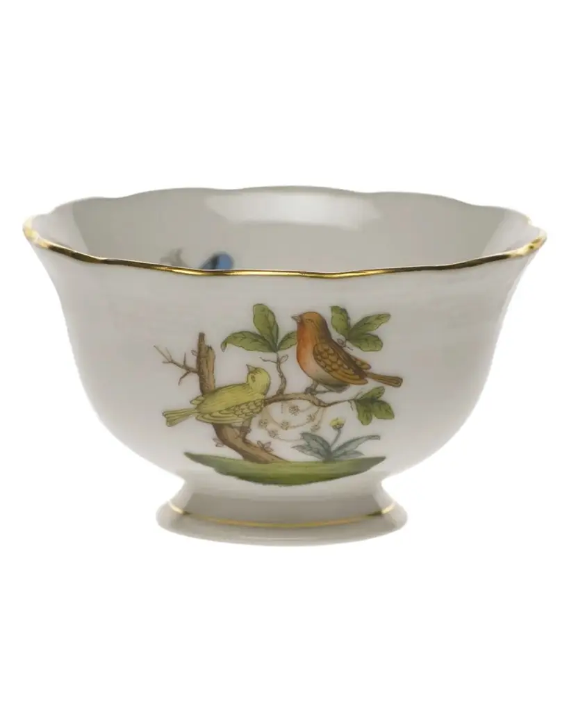 Herend Rothschild Bird Open Sugar Bowl
