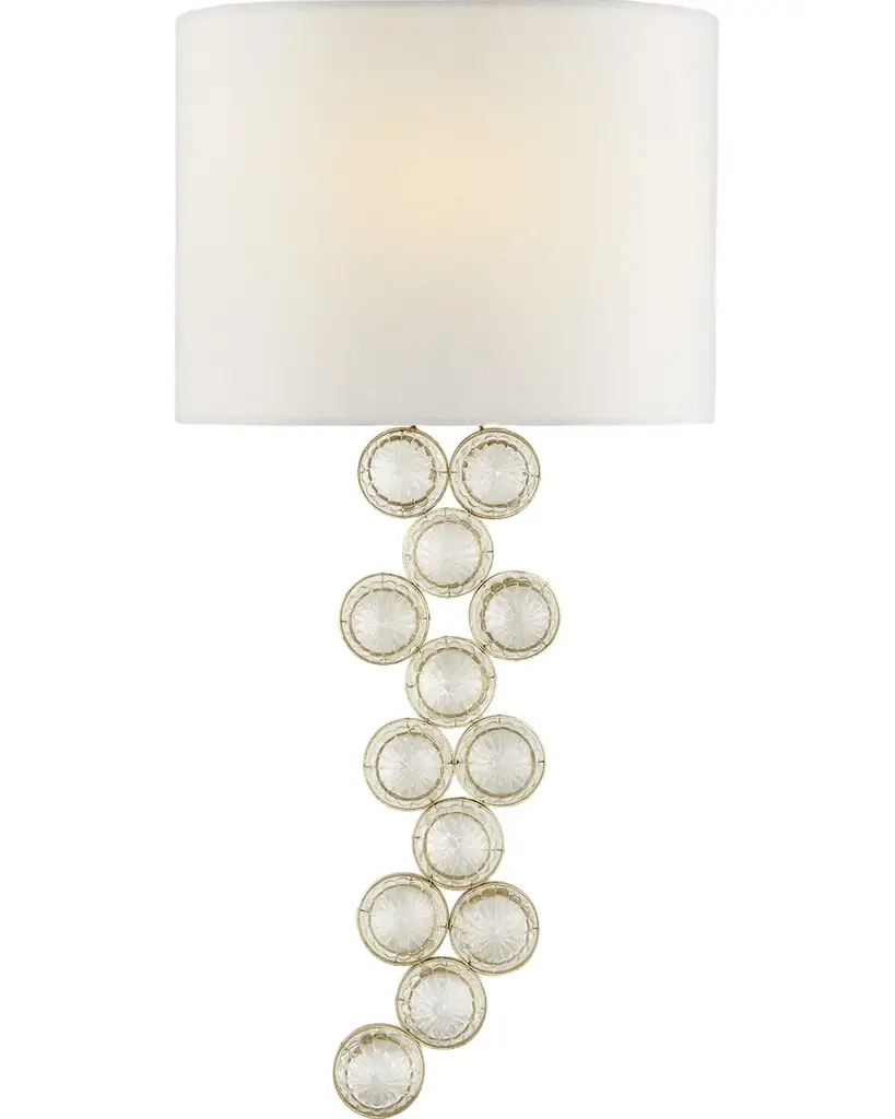 Visual Comfort Signature Milazzo Medium Sconce By Julie Neill | Image 1 Visual Comfort Signature Milazzo Medium Sconce By Julie Neill | Image 1