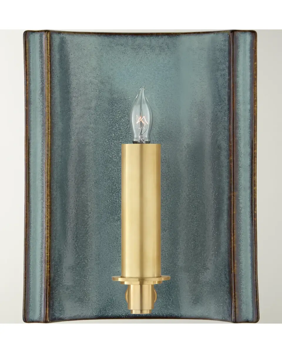 Visual Comfort Signature Leeds Small Rectangle Sconce By Christopher Spitzmiller | Thumbnail 2 Visual Comfort Signature Leeds Small Rectangle Sconce By Christopher Spitzmiller | Thumbnail 2
