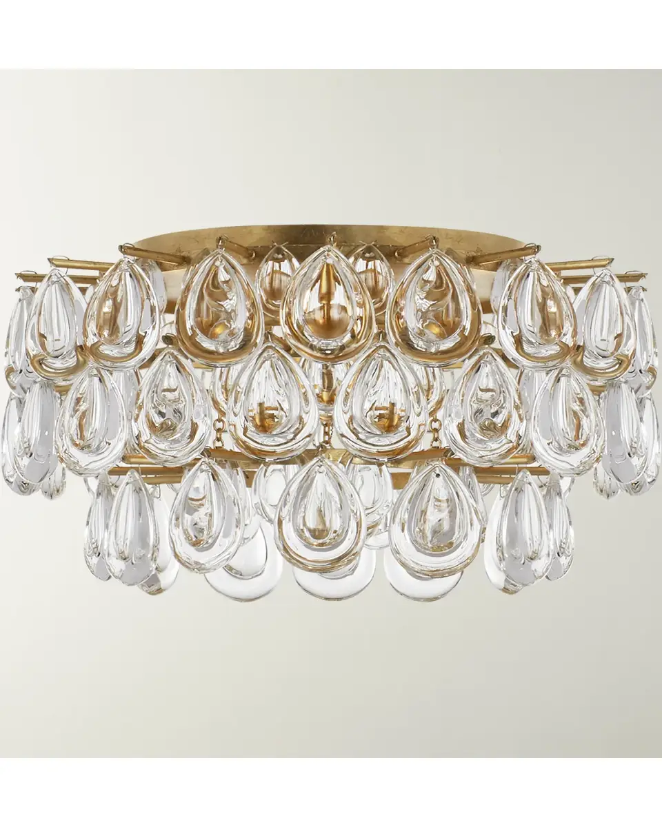 Visual Comfort Signature Liscia Small Flush Mount By AERIN | Thumbnail 2 Visual Comfort Signature Liscia Small Flush Mount By AERIN | Thumbnail 2