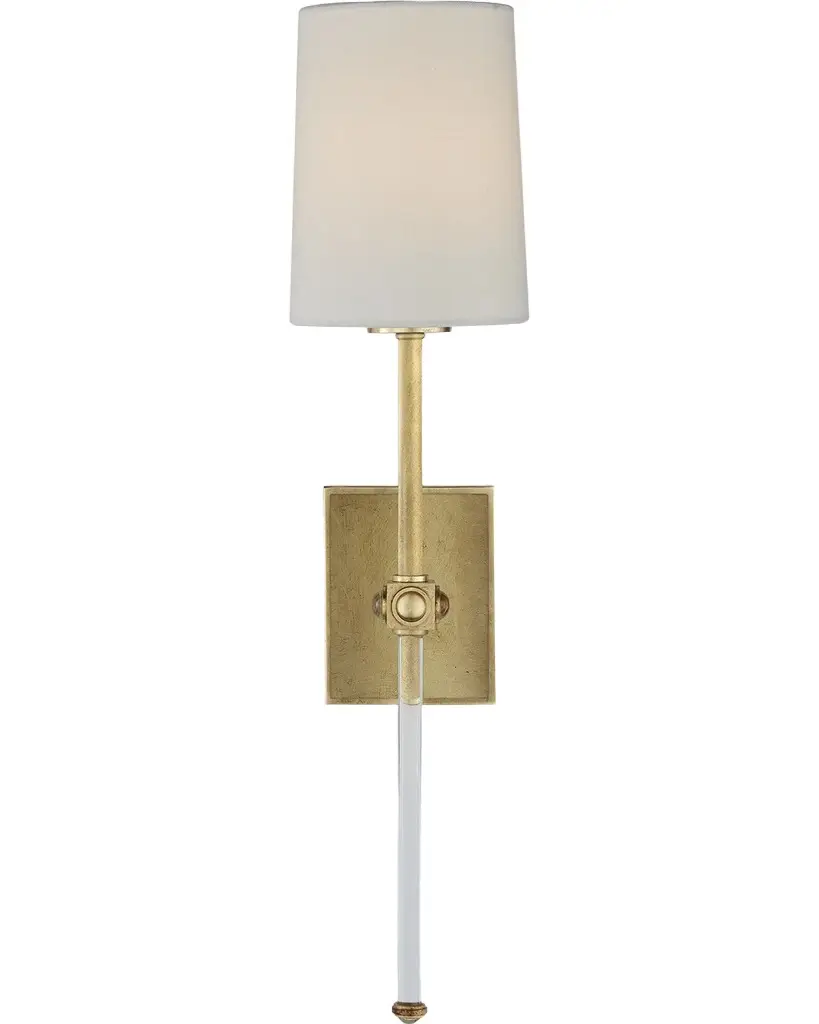 Visual Comfort Signature Lucia Medium Tail Sconce By Julie Neill | Image 1 Visual Comfort Signature Lucia Medium Tail Sconce By Julie Neill | Image 1