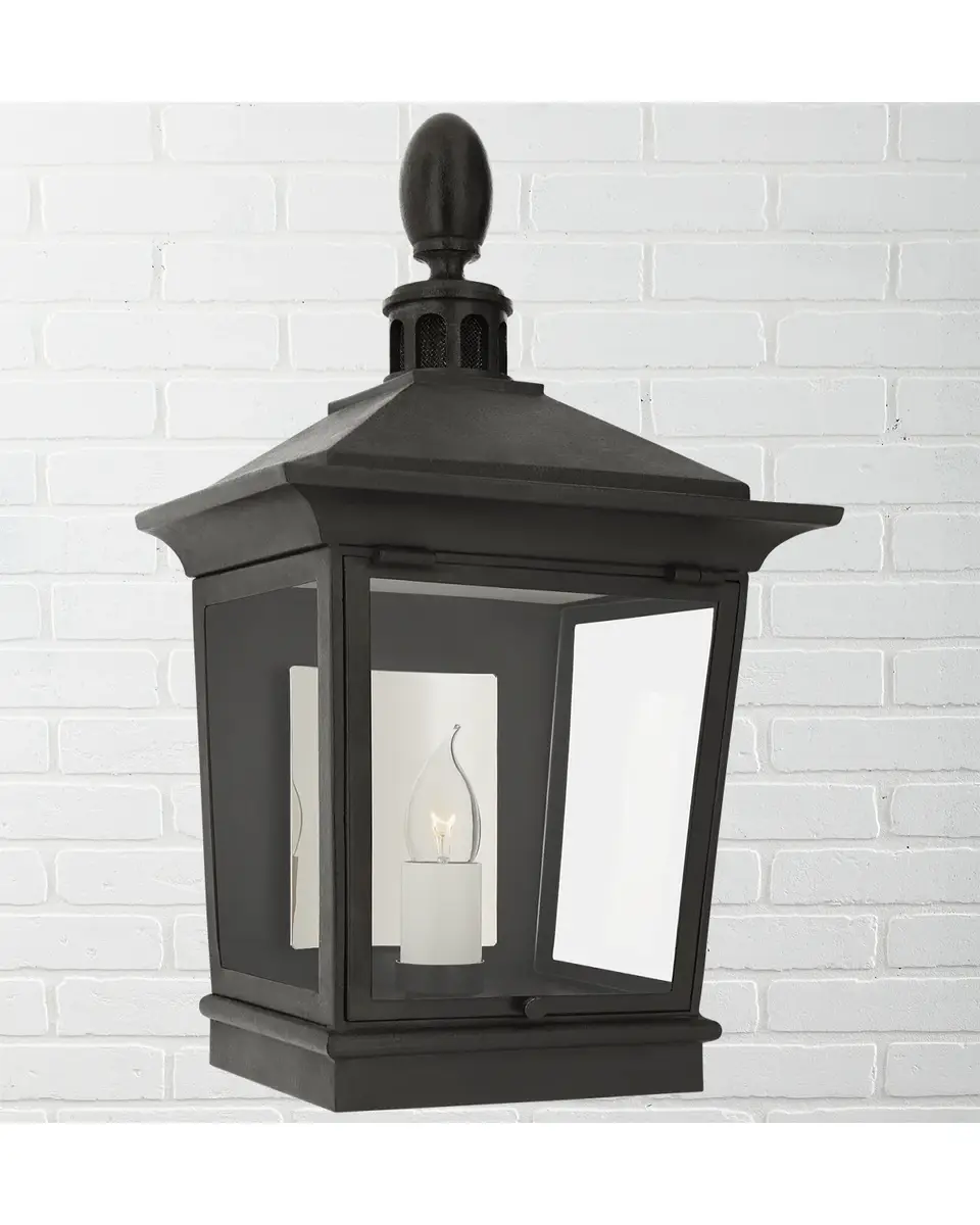 Visual Comfort Signature Rosedale Classic Petite 3/4 Wall Lantern By Rudolph Colby | Thumbnail 2 Visual Comfort Signature Rosedale Classic Petite 3/4 Wall Lantern By Rudolph Colby | Thumbnail 2