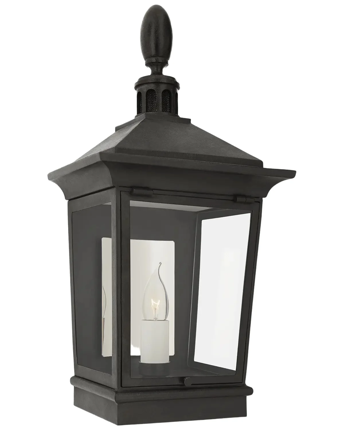 Visual Comfort Signature Rosedale Classic Petite 3/4 Wall Lantern By Rudolph Colby