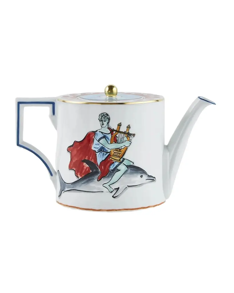 GINORI 1735 Il Viaggio di Nettuno Teapot