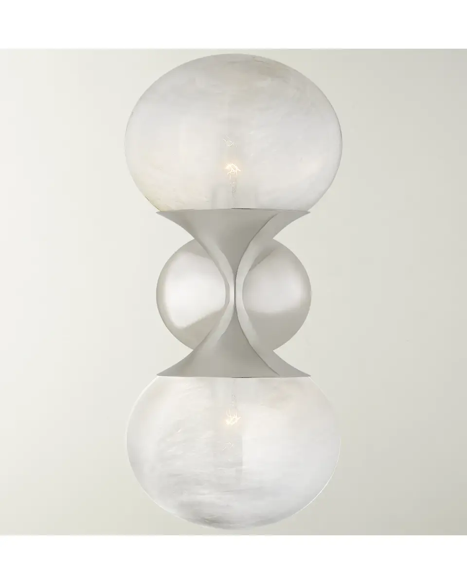 Visual Comfort Signature Cristol Small Double Sconce By AERIN | Thumbnail 2 Visual Comfort Signature Cristol Small Double Sconce By AERIN | Thumbnail 2